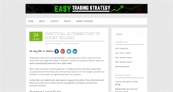 Desktop Screenshot of easytradingstrategy.com